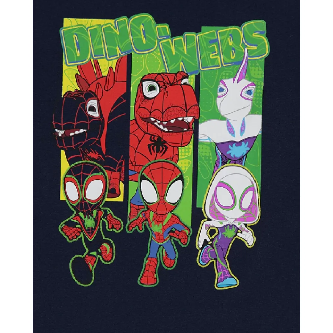 SPIDERMAN Spidey Dinosaur 3pk T-Shirts