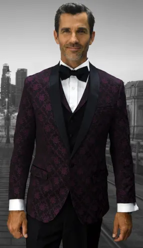 Statement  Look-8 BUR Mens Suit