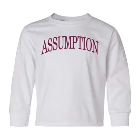 T-Shirt - Long Sleeve - White - Toddler/Youth - Assumption