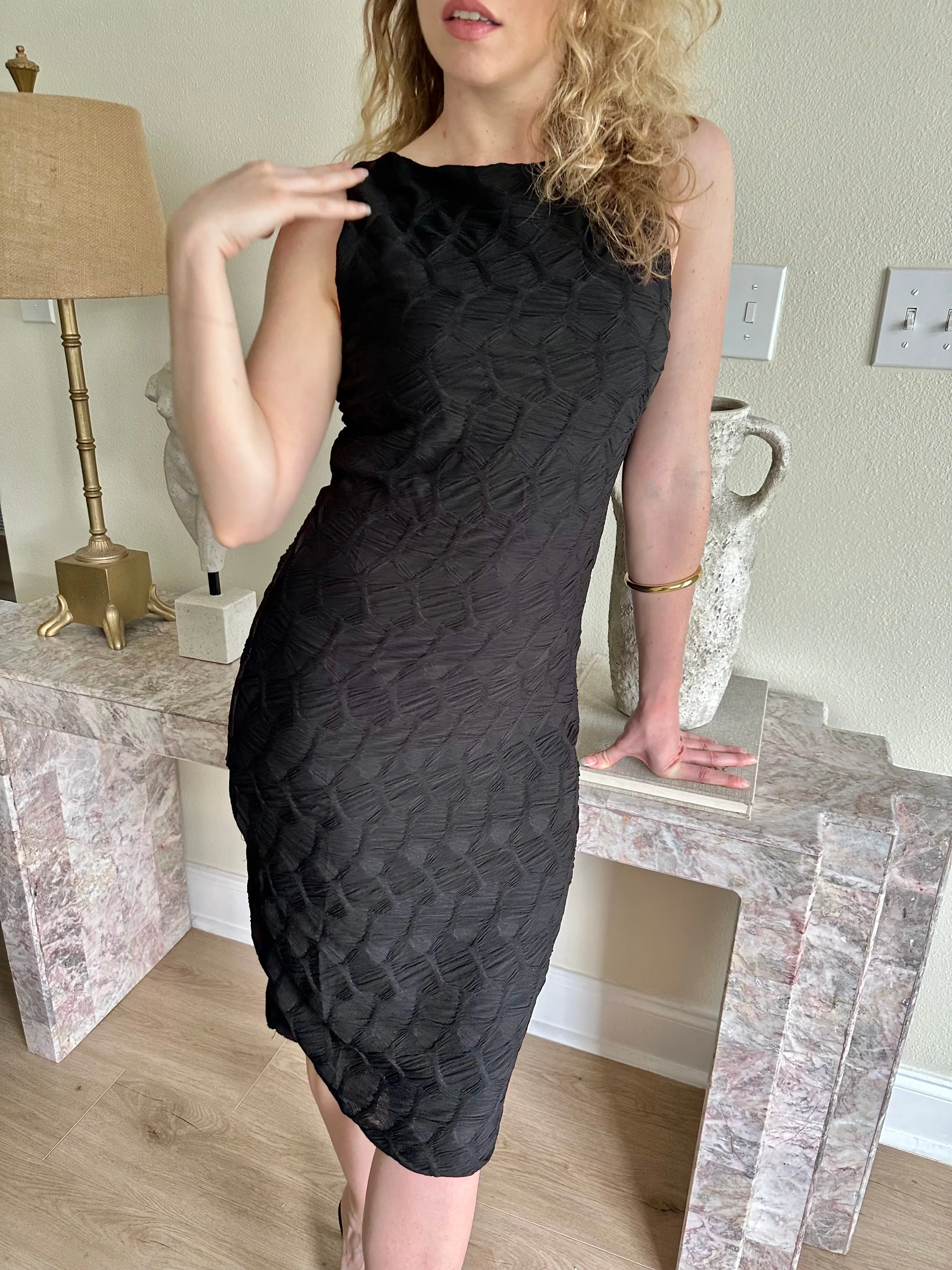 Textured Tank Dress