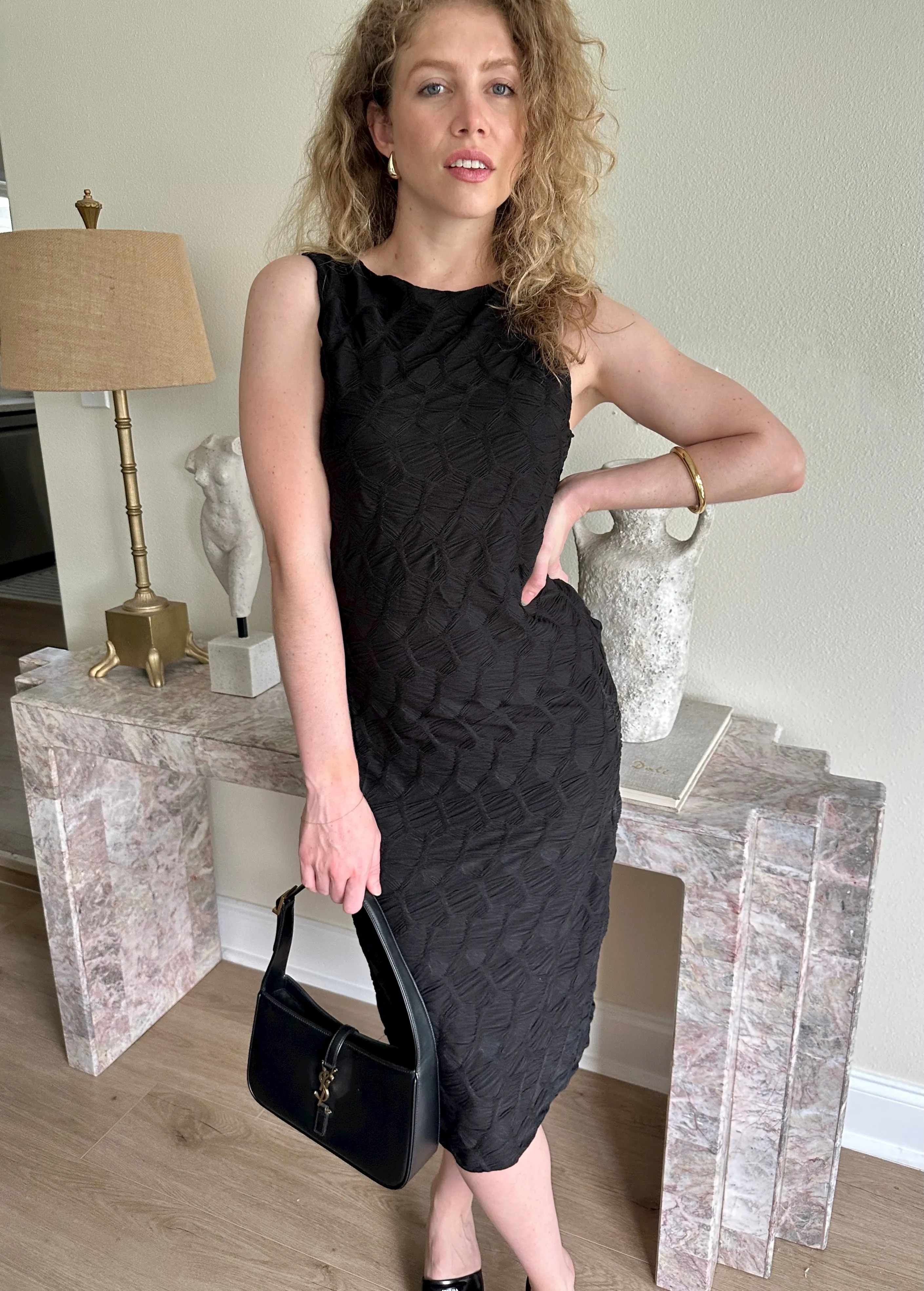 Textured Tank Dress