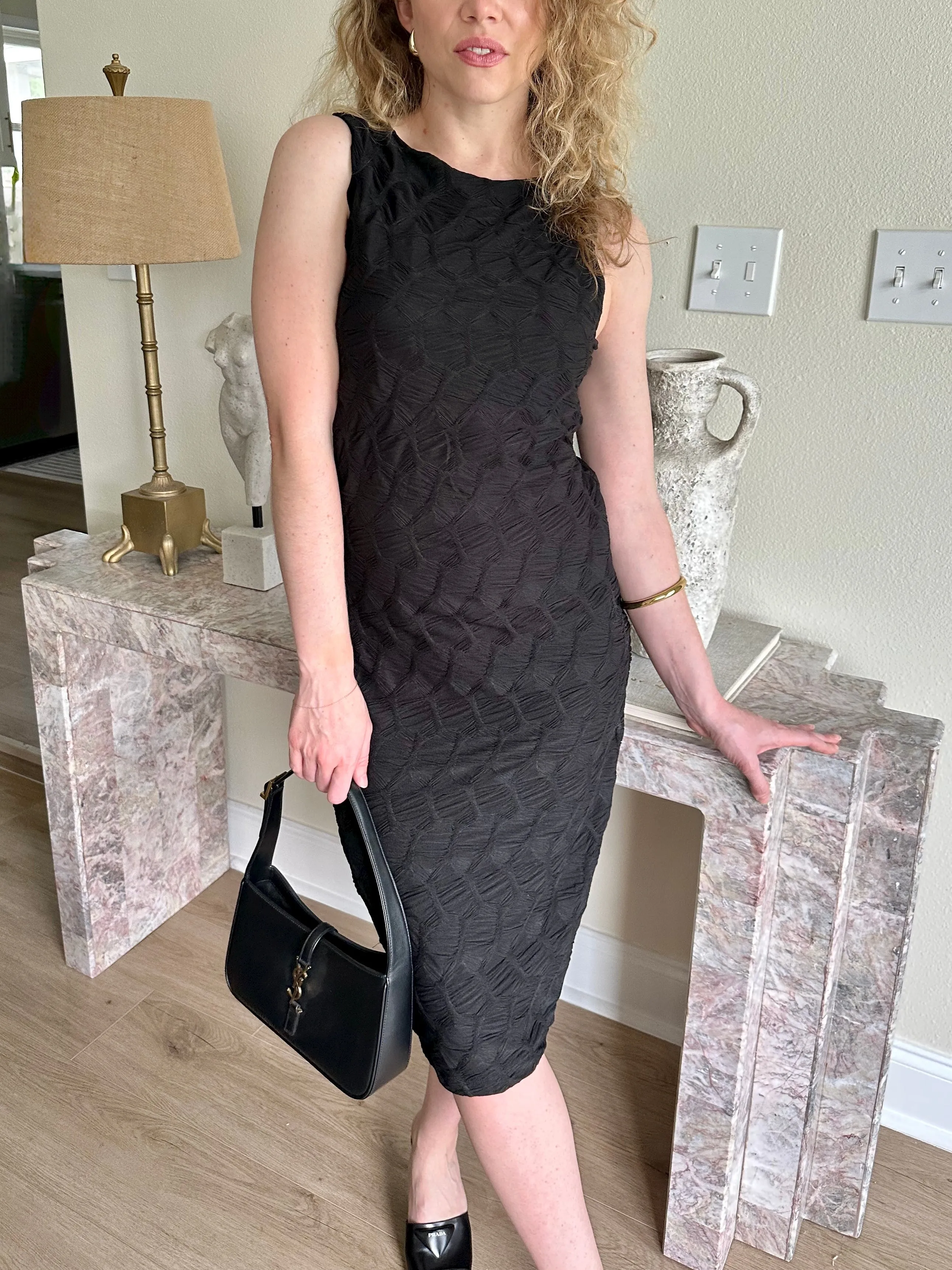 Textured Tank Dress
