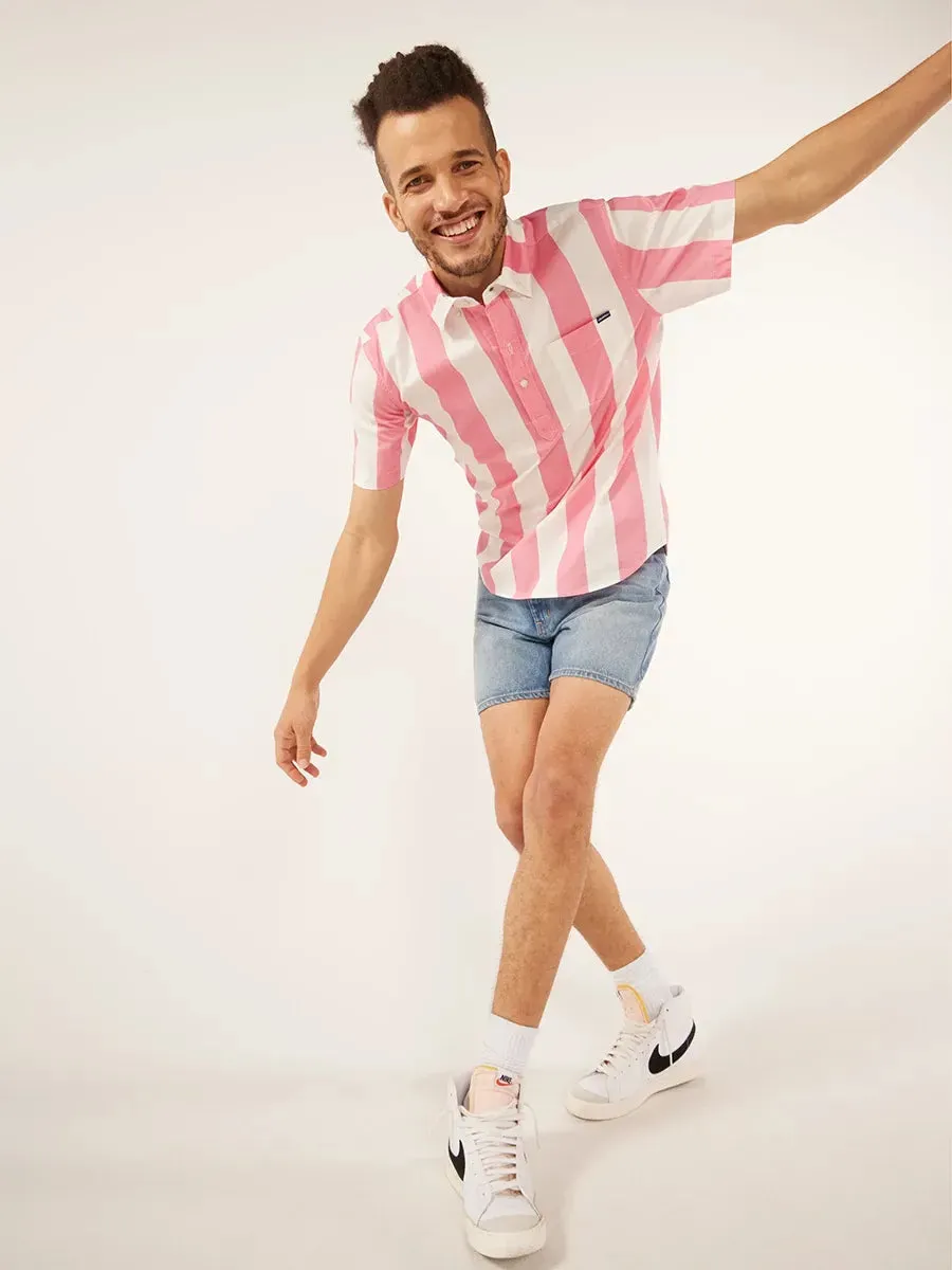 The Candy Striper (Popover Friday Shirt)