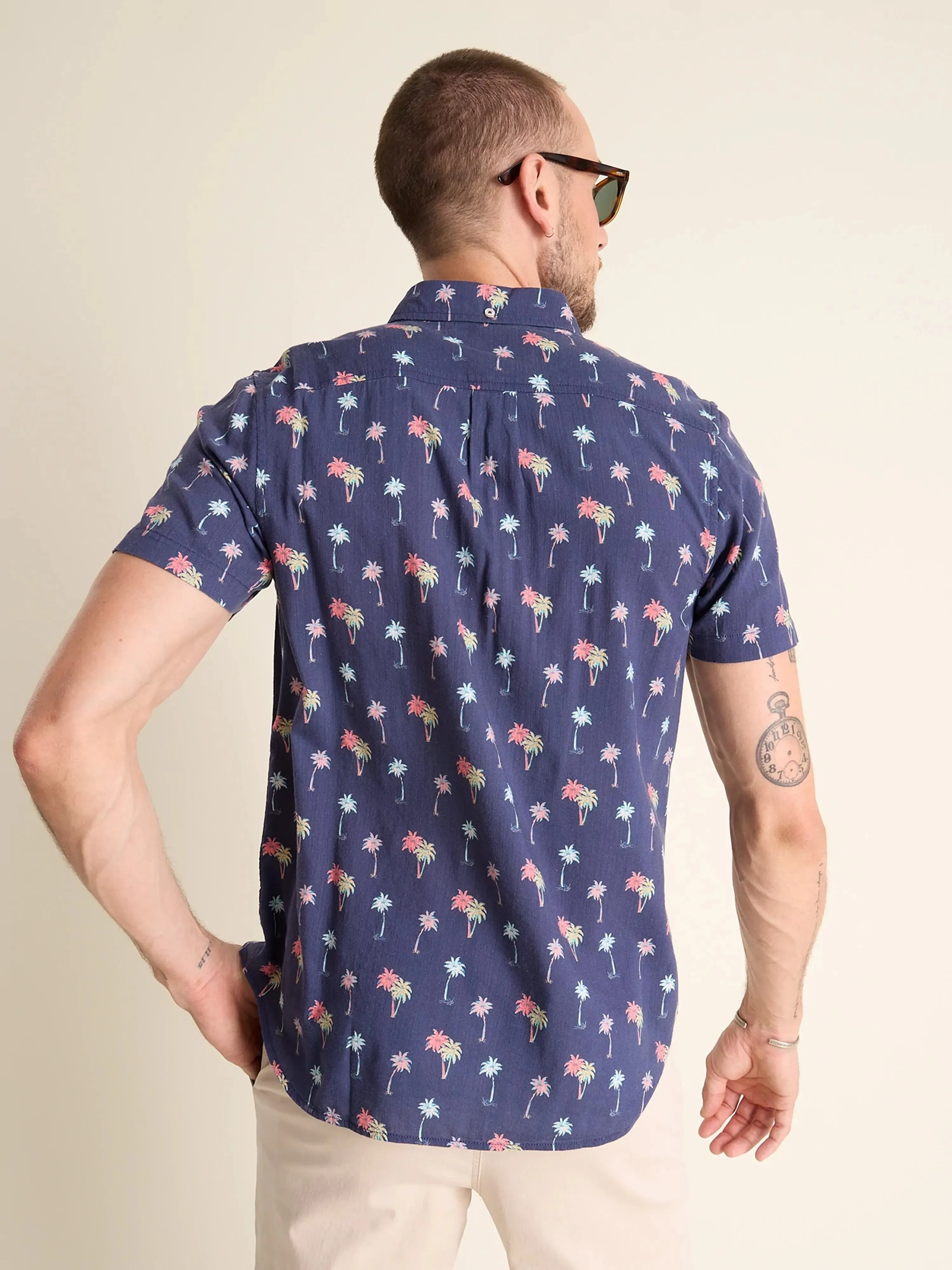 The Palm Palm Daddy (Resort Weave Friday Shirt)