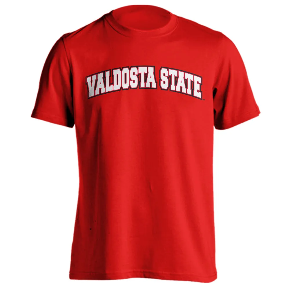 Valdosta State University VSU Blazers Arch Text Blaze Tee Short Sleeve T-Shirt
