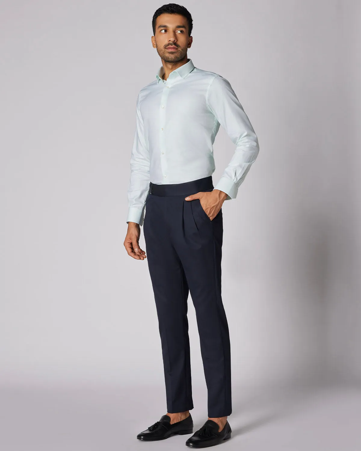 Verve Neapolitan Dress Pants - Navy