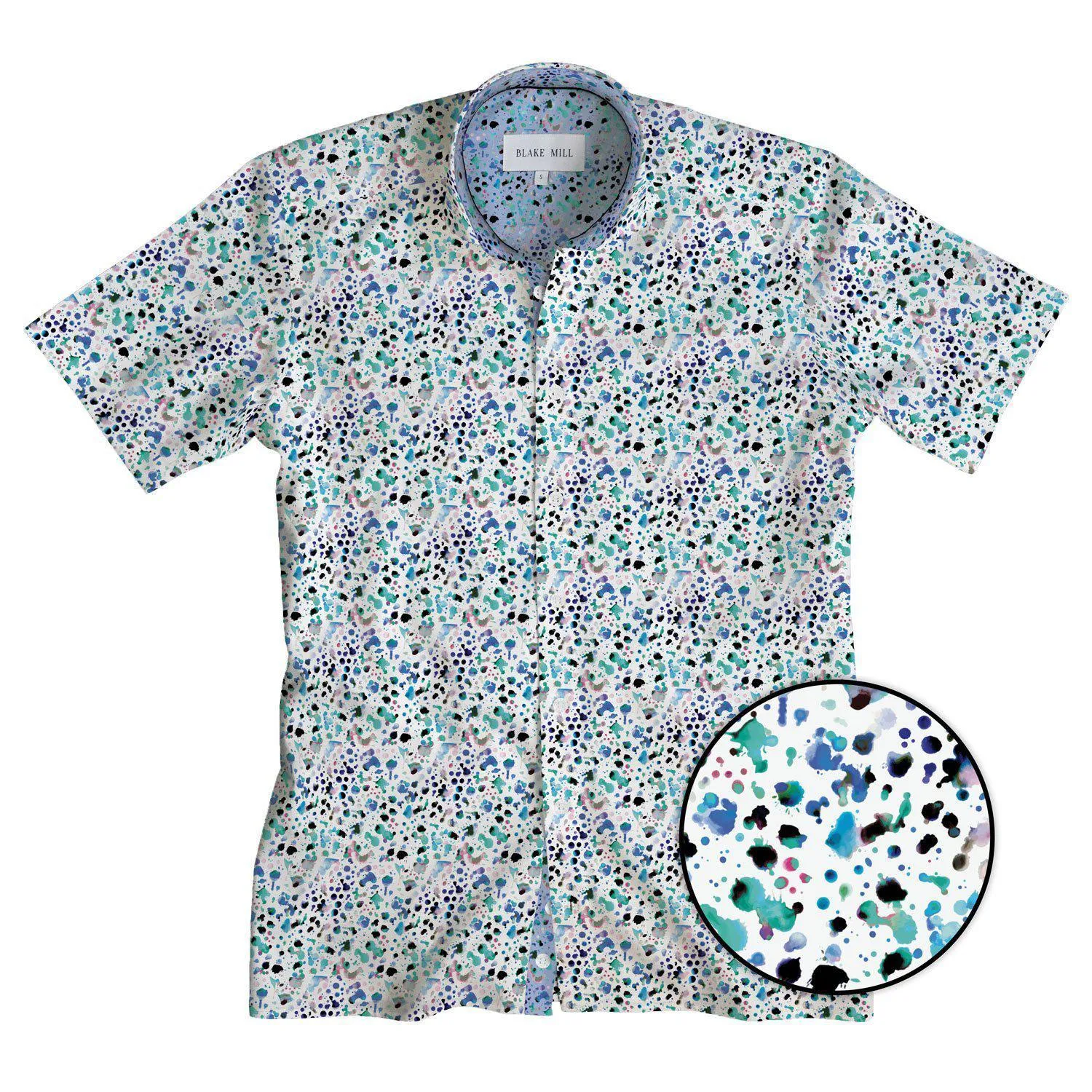 Watercolour Short Sleeve Shirt