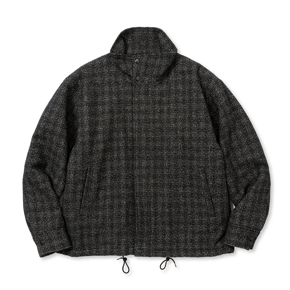 WOOL TWEED STAND JACKET ＜BRITISH WOOL＞