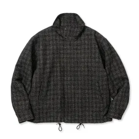 WOOL TWEED STAND JACKET ＜BRITISH WOOL＞