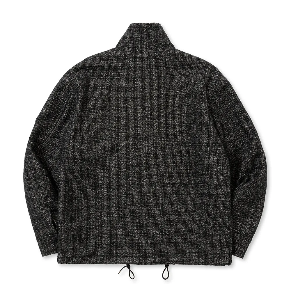 WOOL TWEED STAND JACKET ＜BRITISH WOOL＞