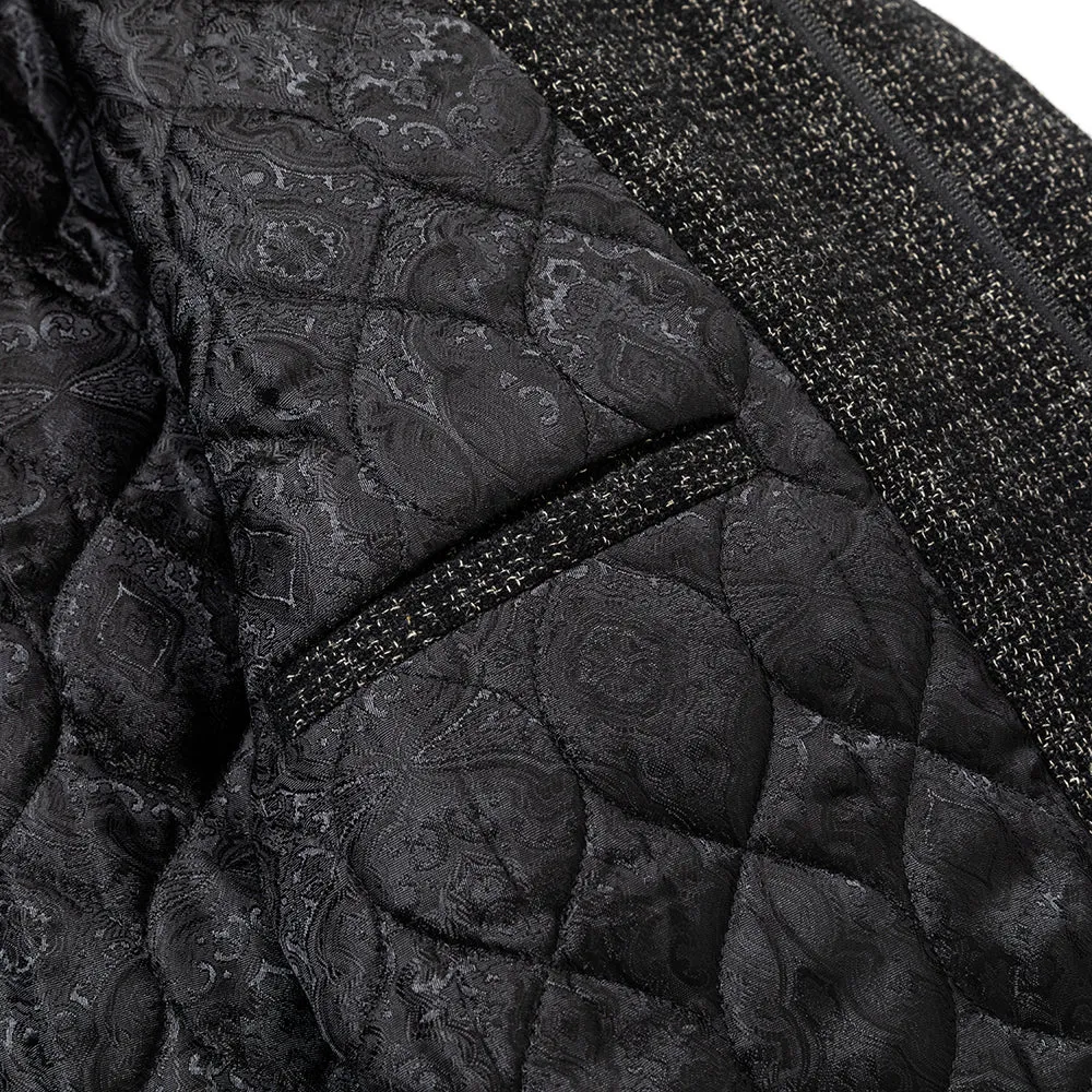 WOOL TWEED STAND JACKET ＜BRITISH WOOL＞